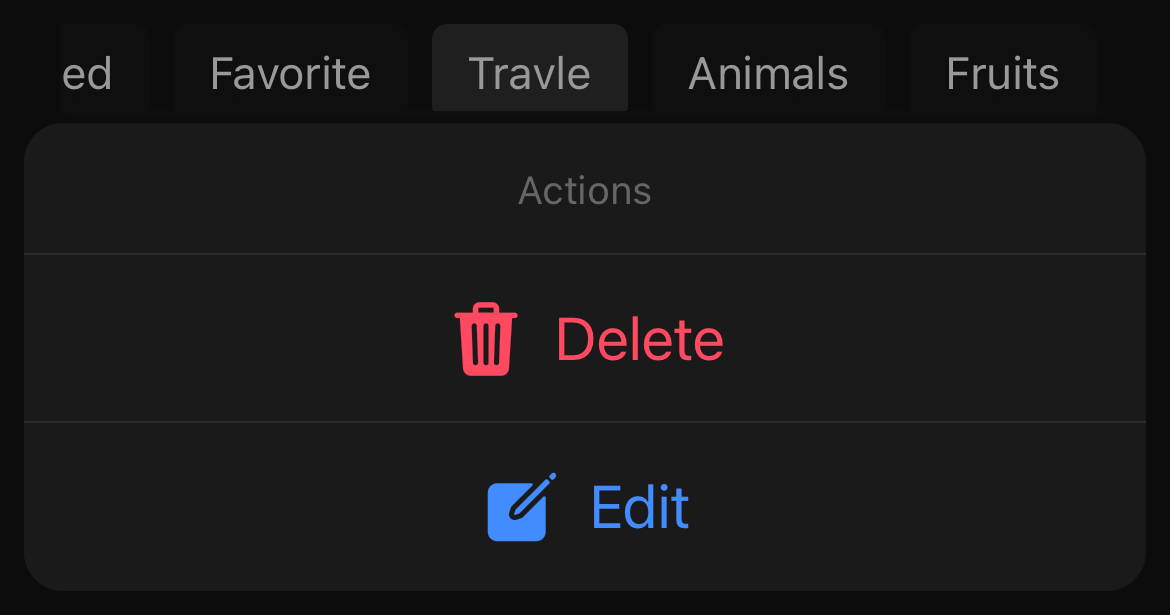 Managing Your Tags