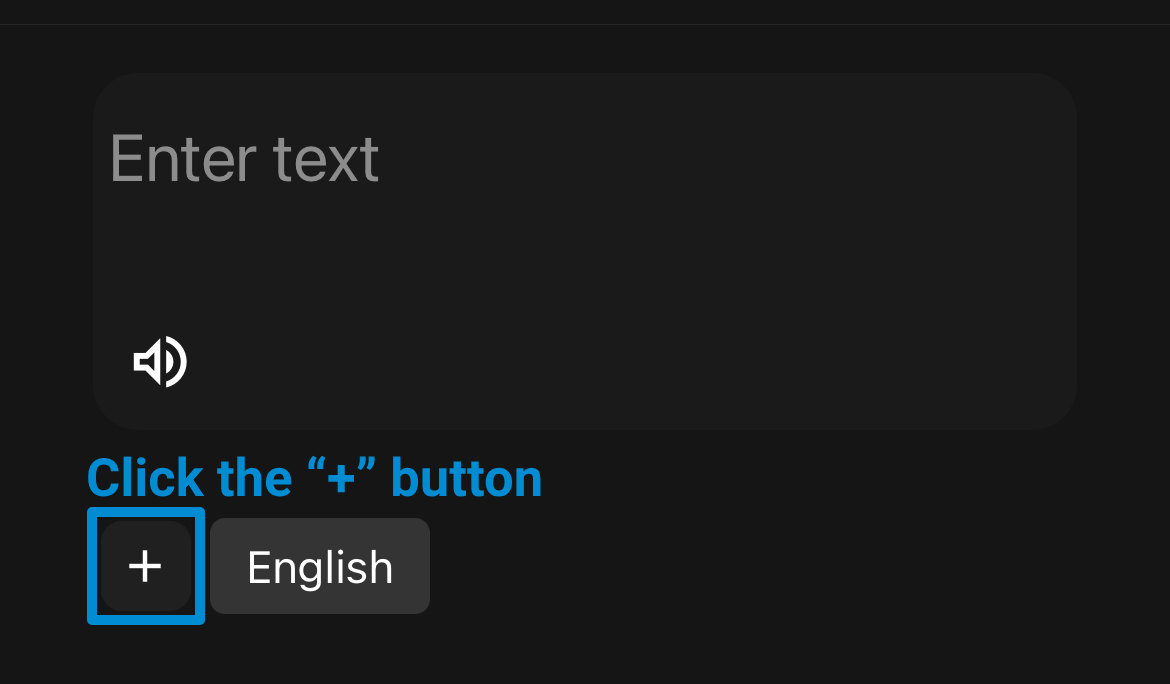 Add language